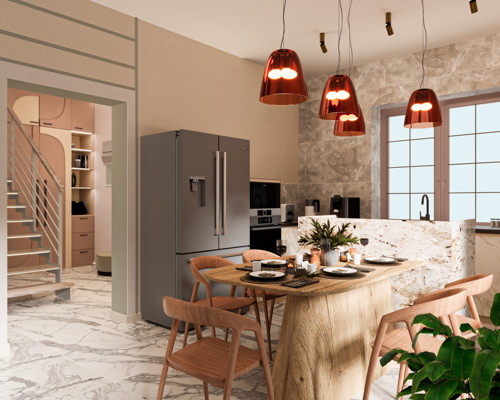 Дизайн интерьера загородного дома в КП Графская Славянка