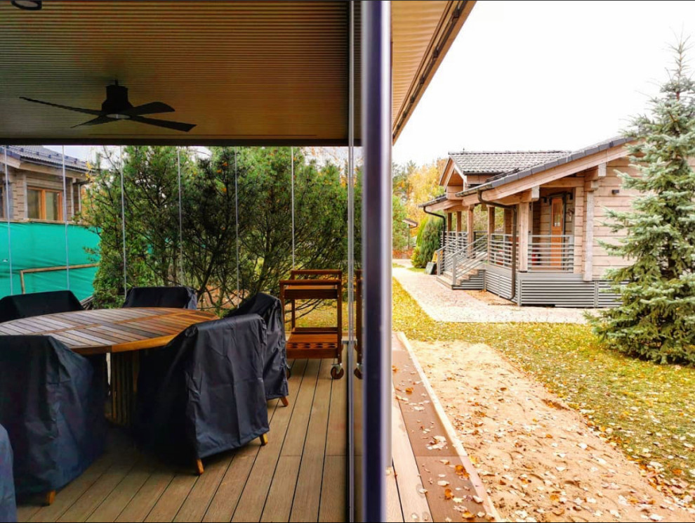 Истра. Комплексная застройка. беседка и Навес.