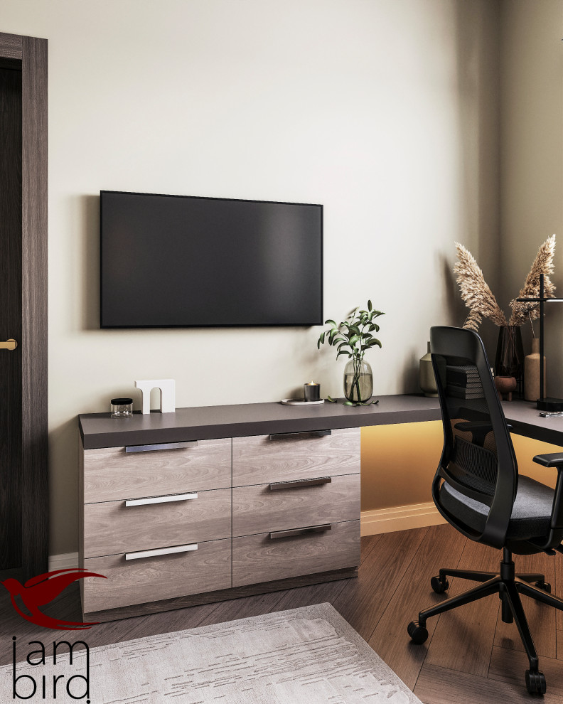 Современная классика с нотками ар-деко в КП "Гайд Парк"