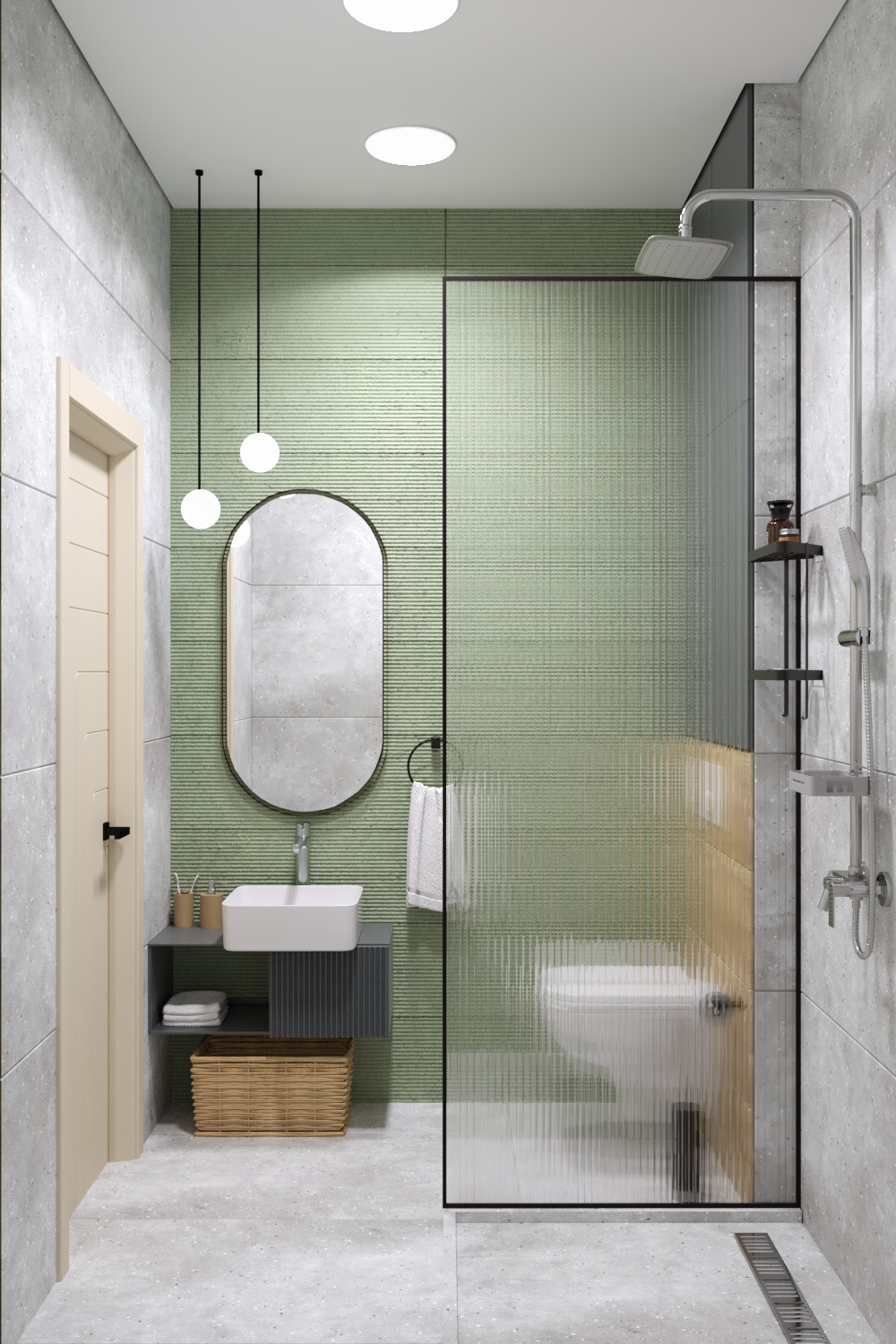 Проект однокомнатной квартиры ЖК Славянка, Краснодар