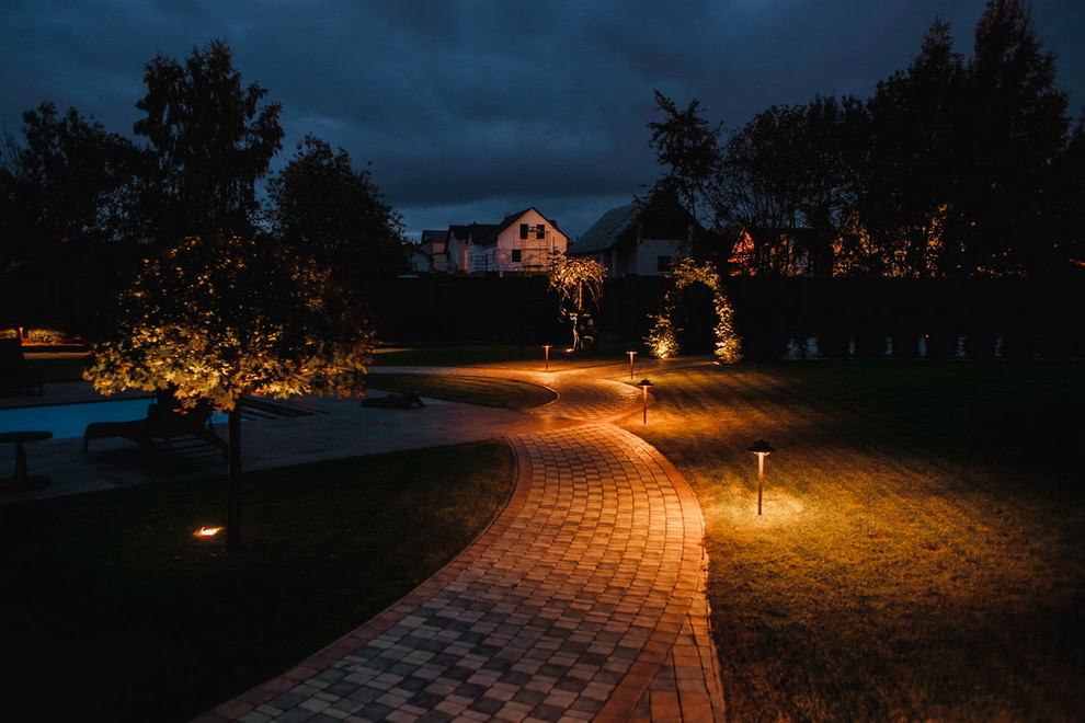 Подсветка дорожек