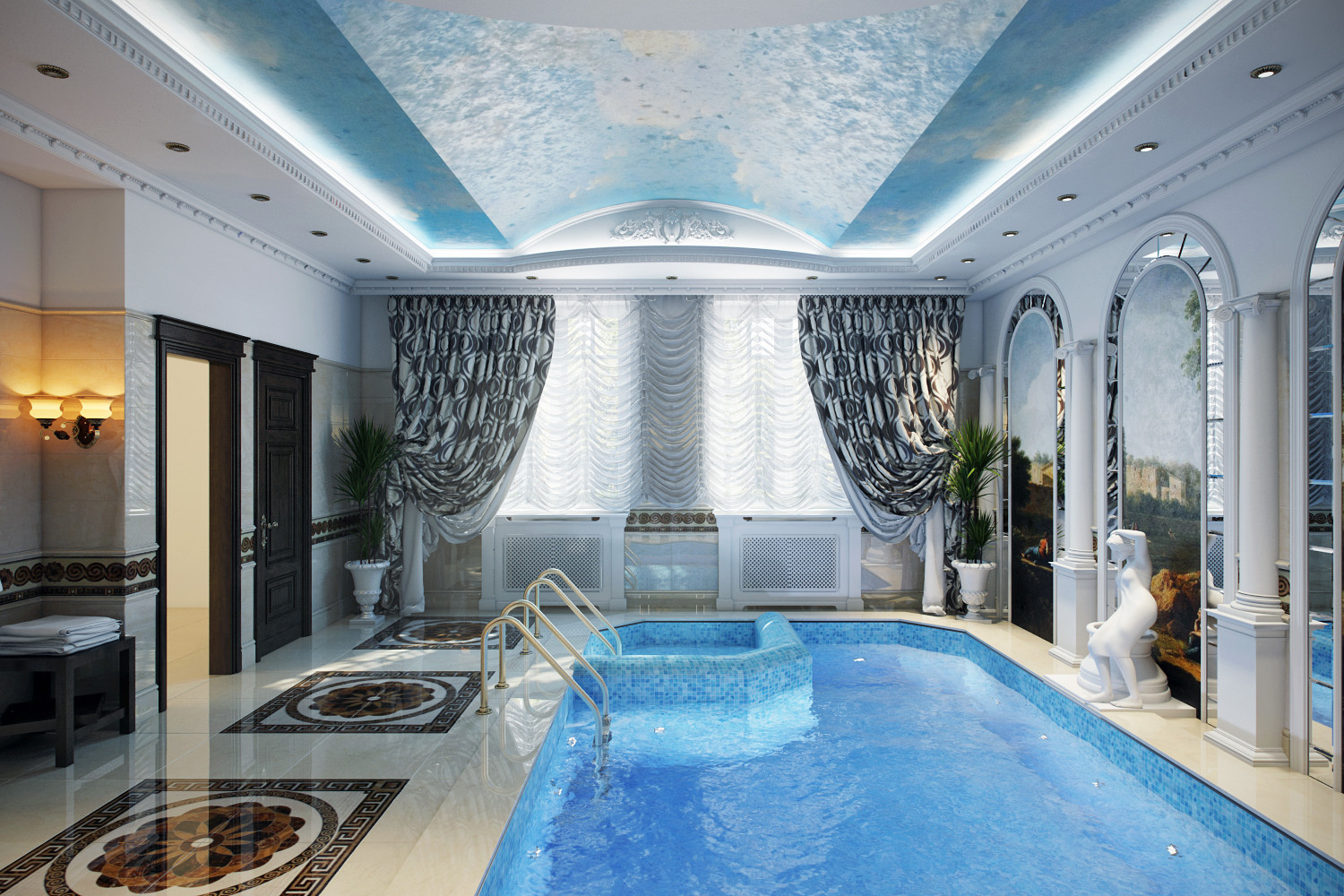 Luxurious interior