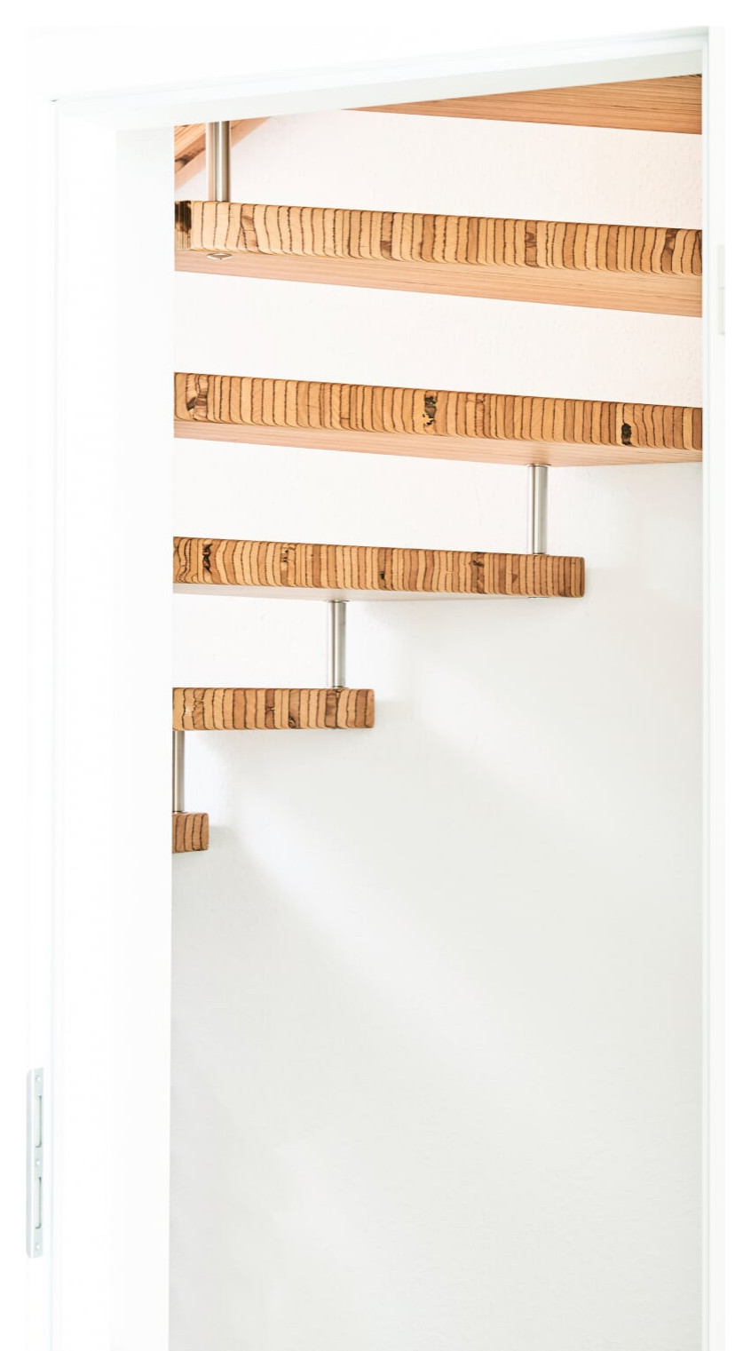 консольная лестница из BauBuche