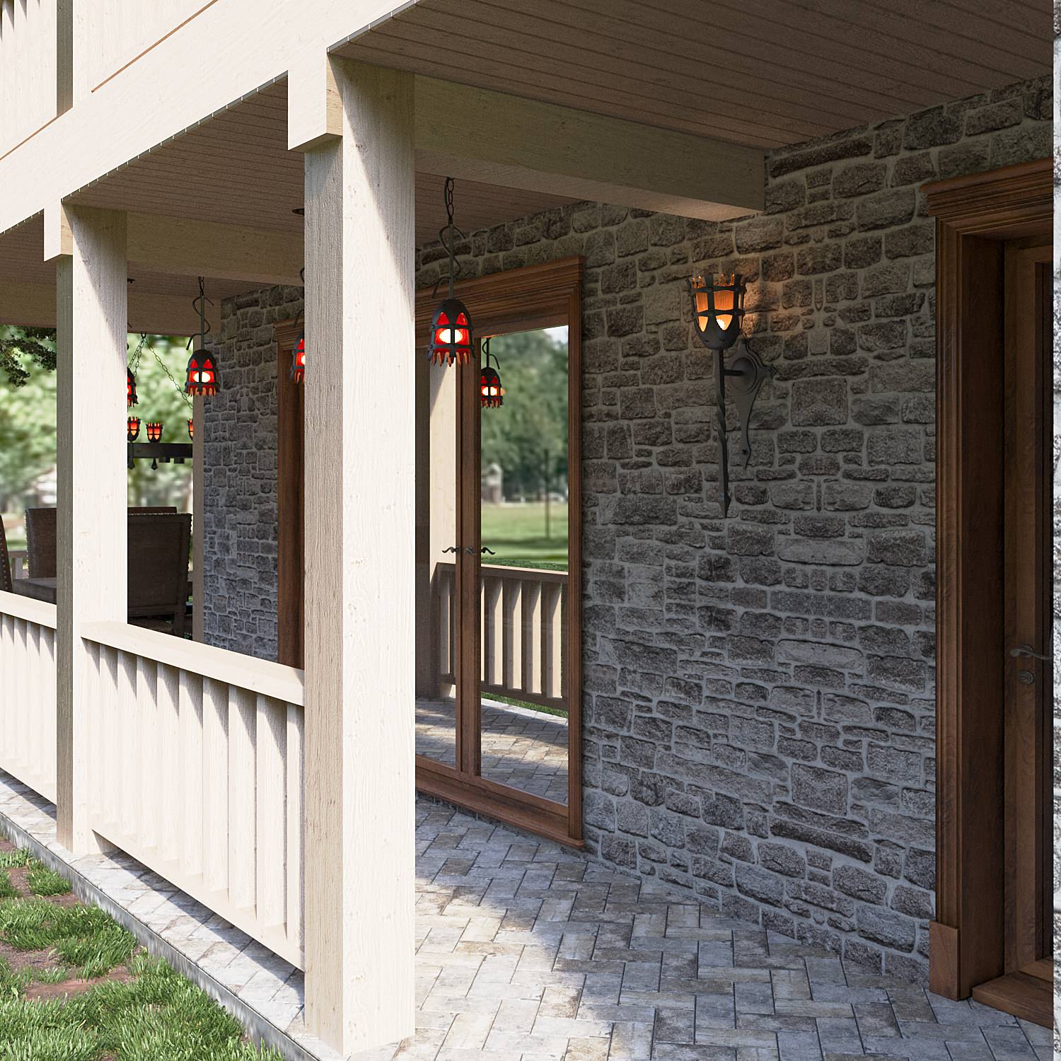 Дизайн дома-бани 110 кв.м.