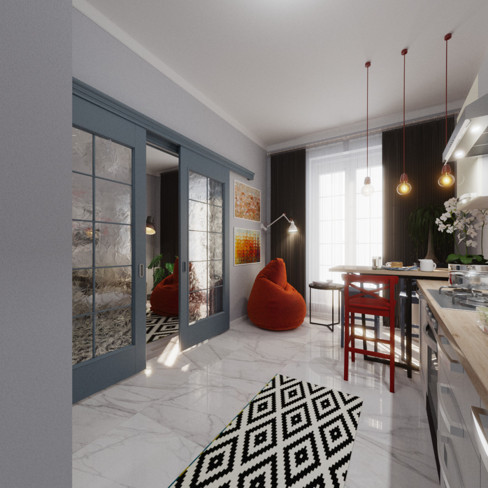 Обложка проекта: дизайи интерьера. проект Апрелевка.