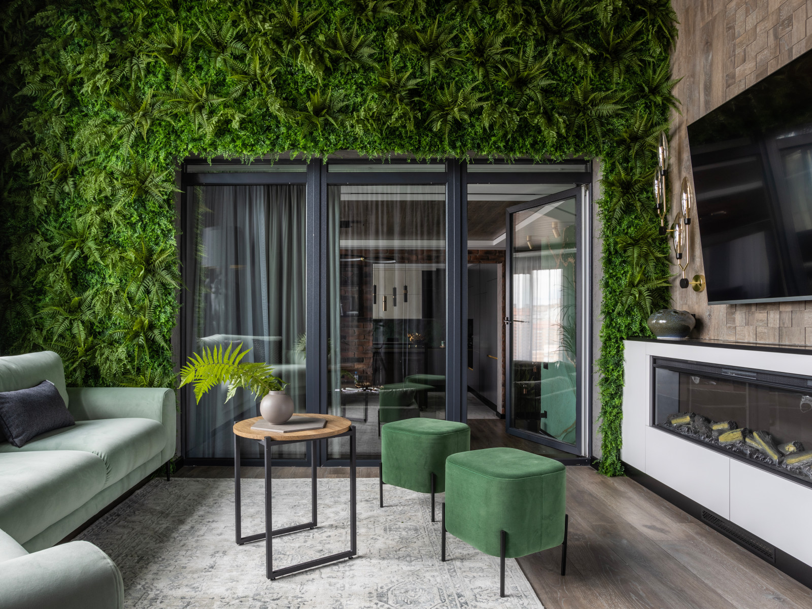 Реализация дизайн-проекта "GREEN ДОМ"