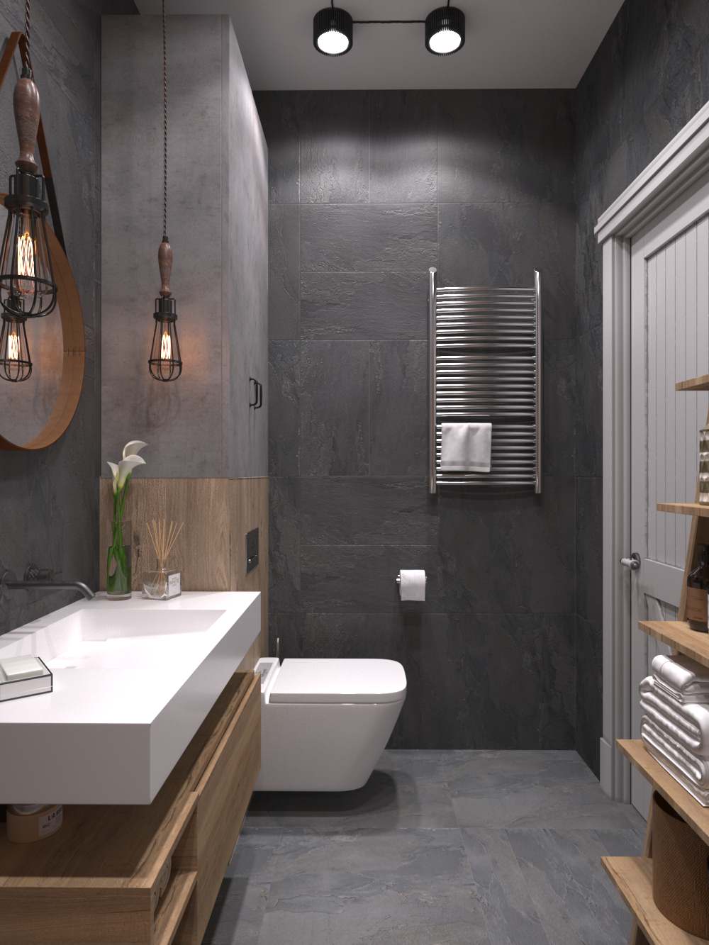 Квартира в стиле лофт в ЖК Новая высота