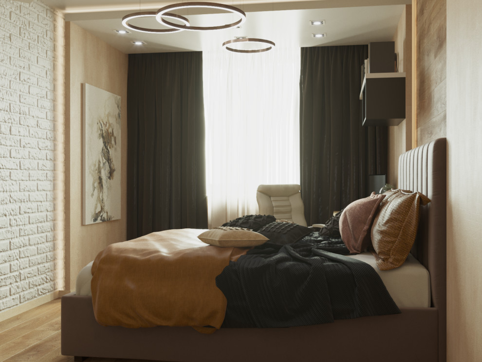 ЖК Бриз 3-х комнатная квартира (Дизайн проект)