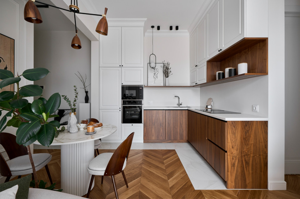 Дизайн  квартиры в стиле Mid-century