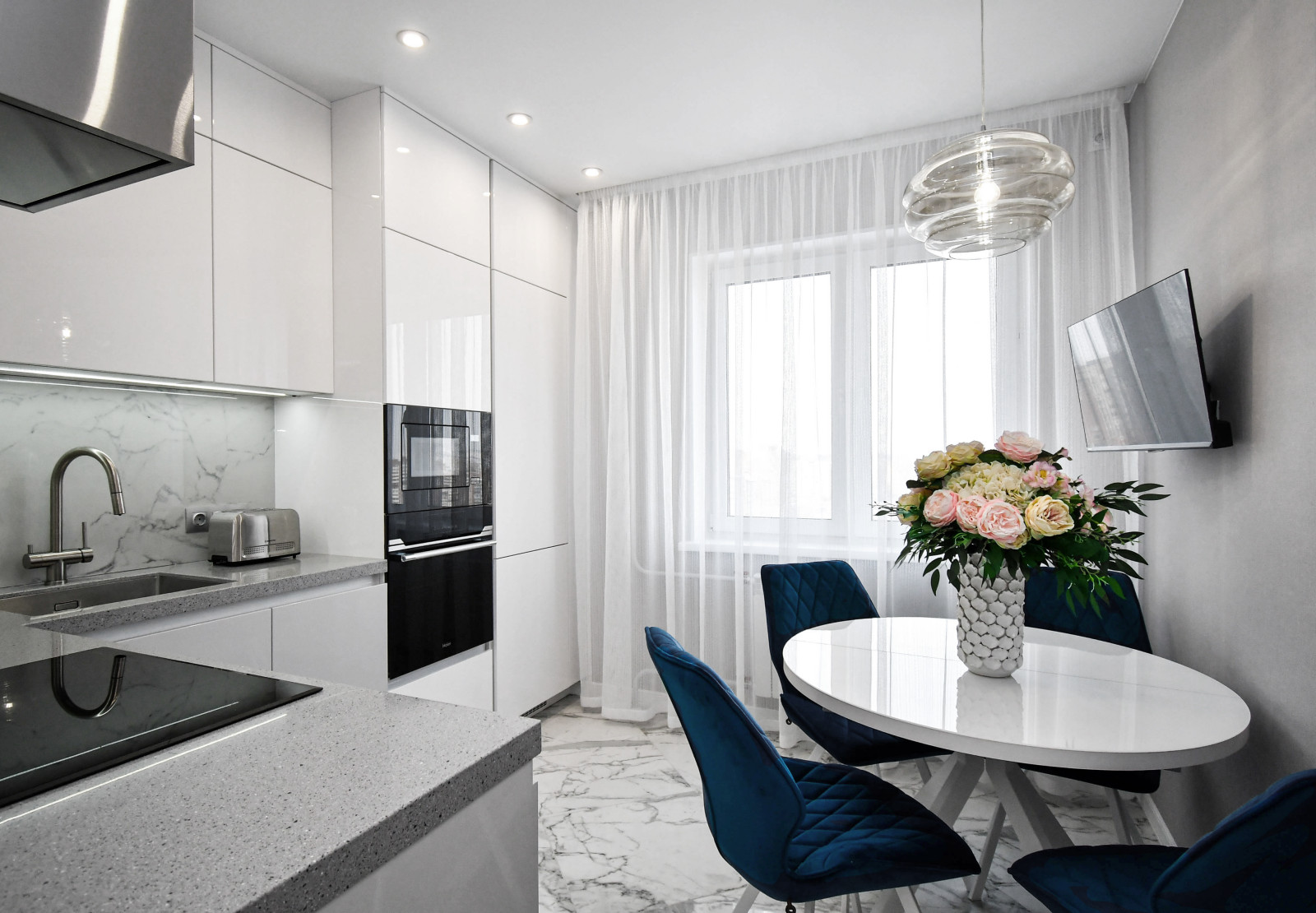 Кухня в стиле минимализм