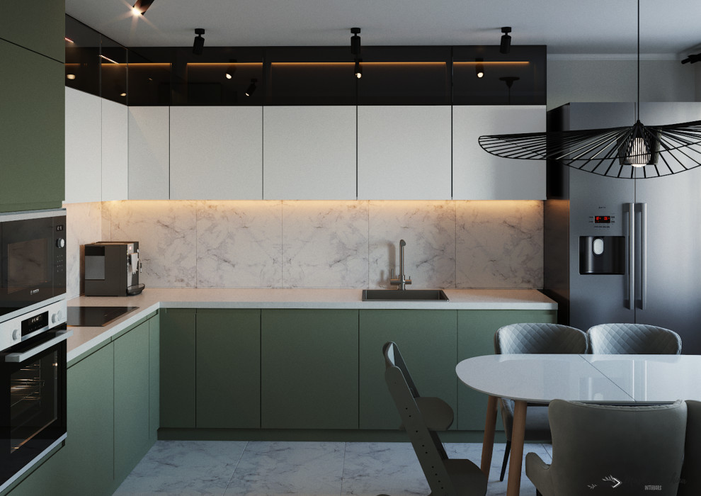 Обложка проекта: Трехкомнатная квартира для семьи с ребенком