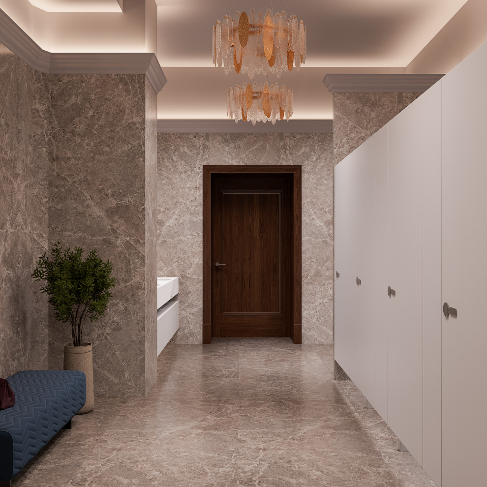 Санузел для МГУ,30 м2