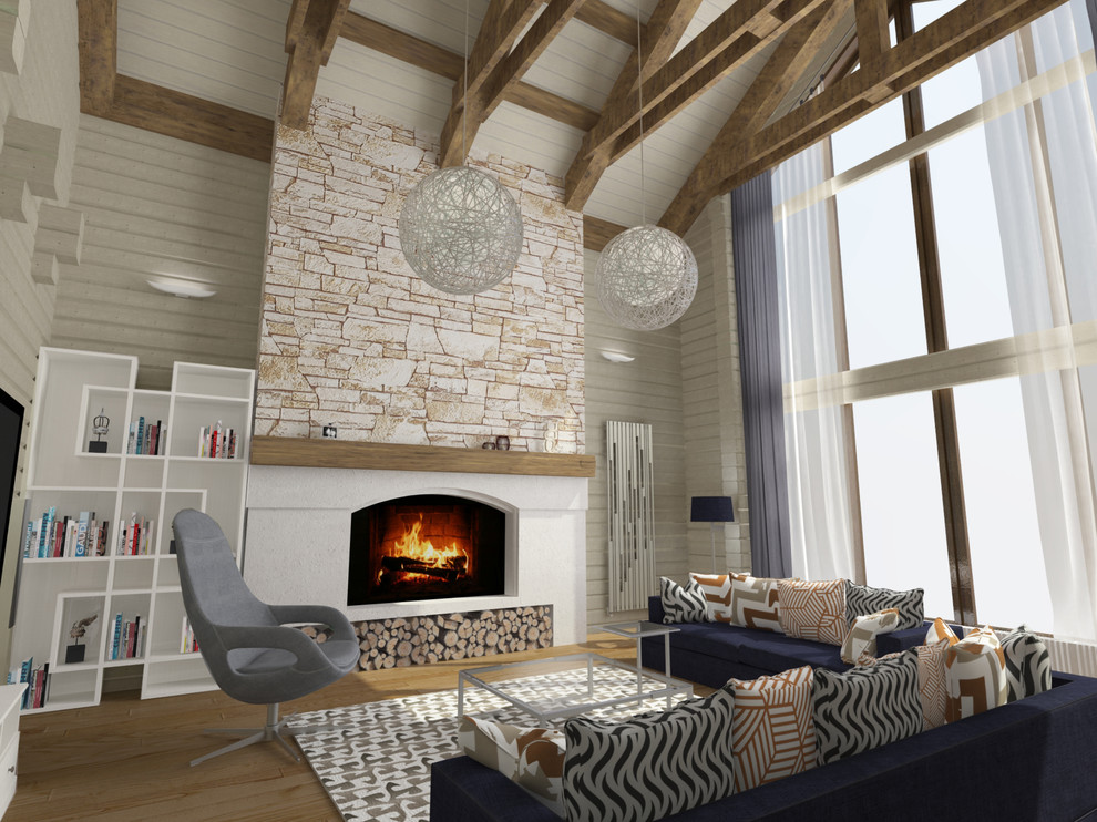 деревянный дом