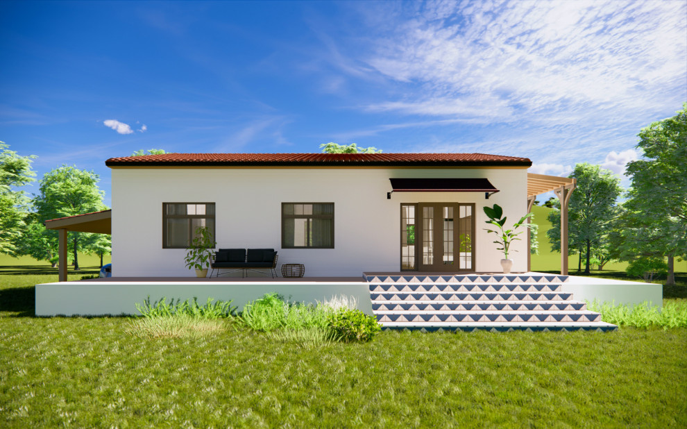 Дом в южном стиле