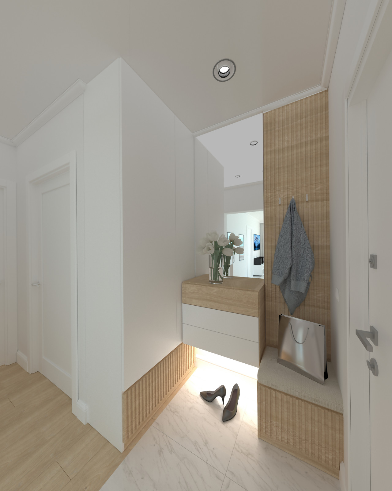 Обложка проекта: Компактная прихожая