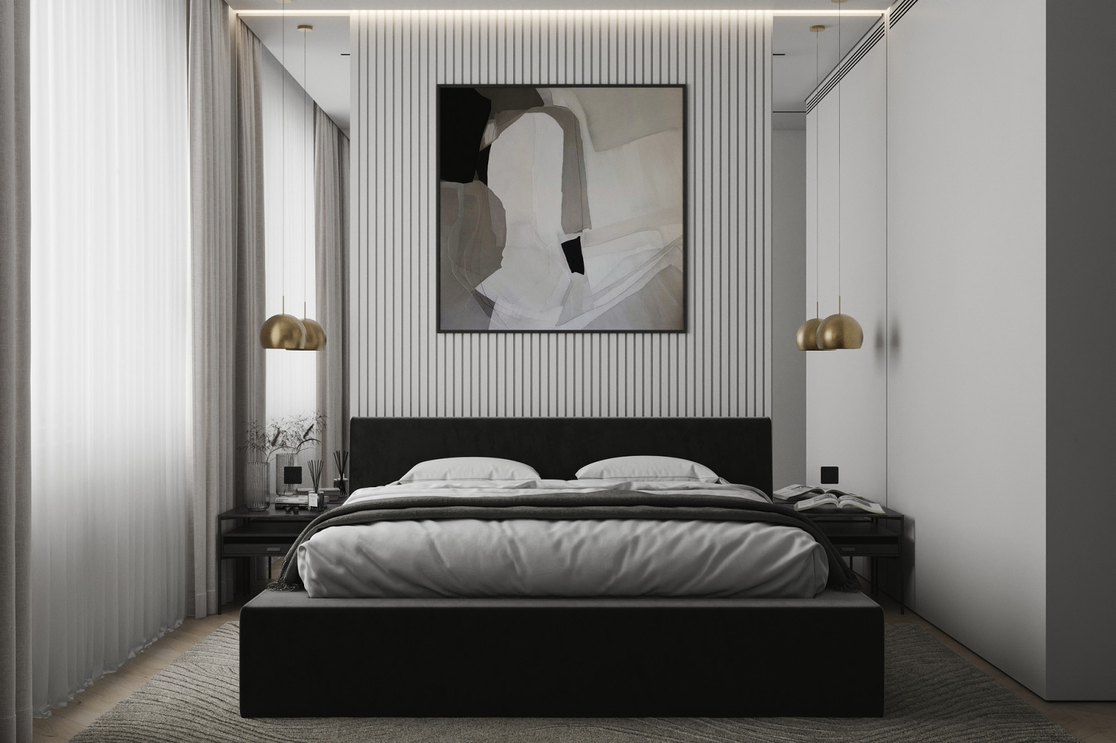 Дизайн интерьера квартиры в современном стиле в ЖК Небо