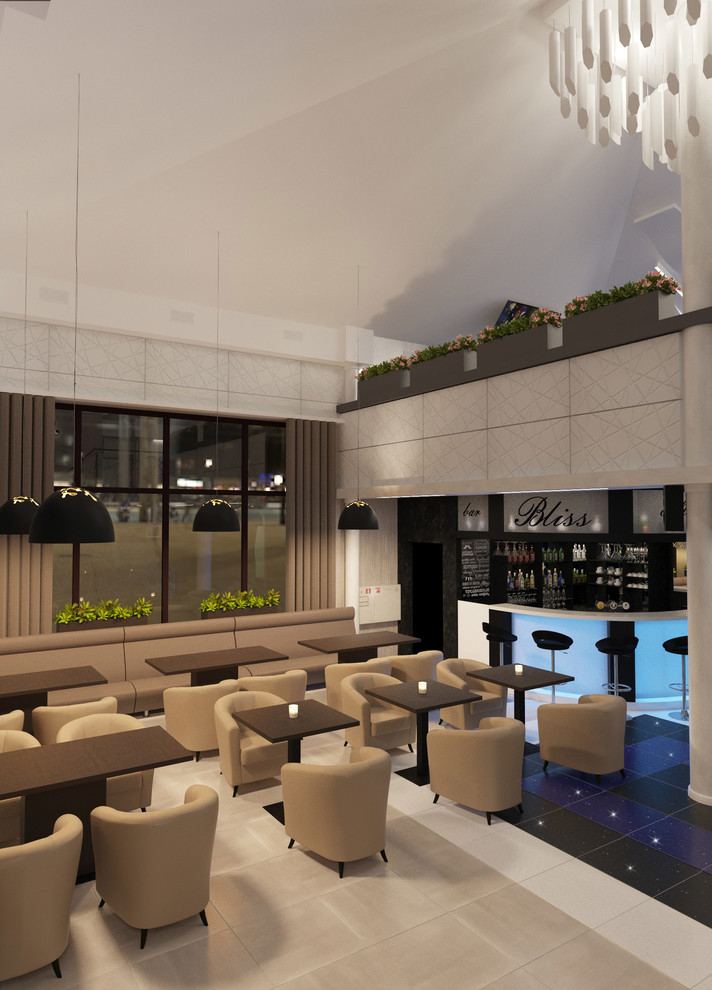 Обложка проекта: Дизайн интерьера ресторана