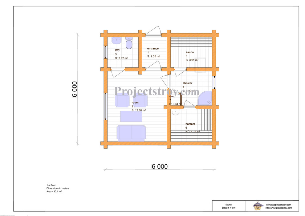 Проекты бань
