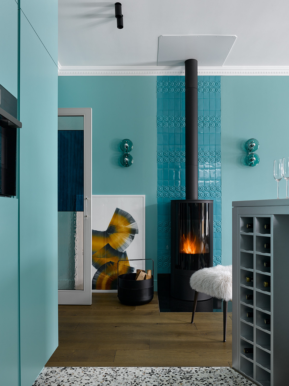 Houzz тур: Яркий дом для семьи с двумя детьми