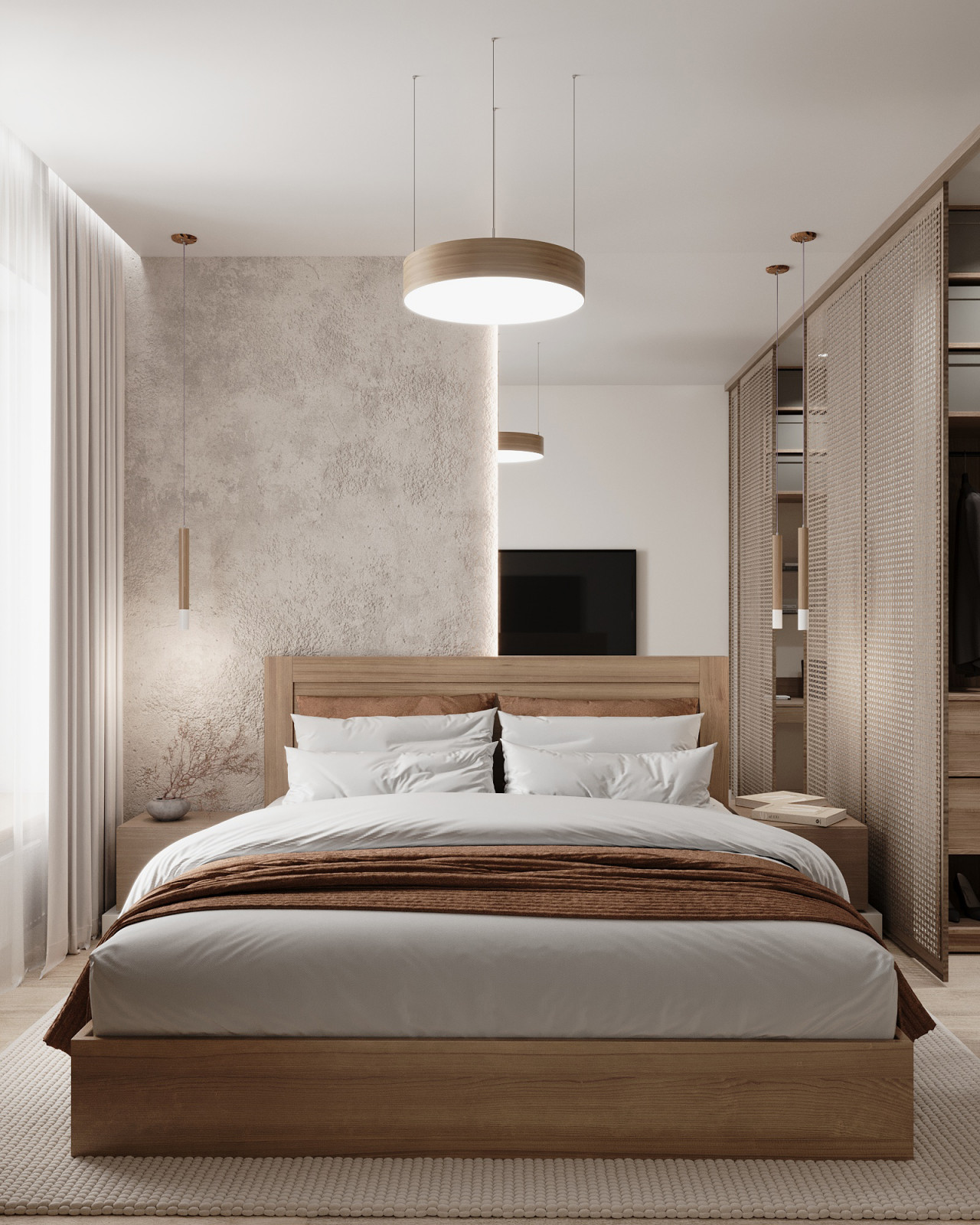 Дизайн-проект квартиры 73м² в ЖК Речной Порт