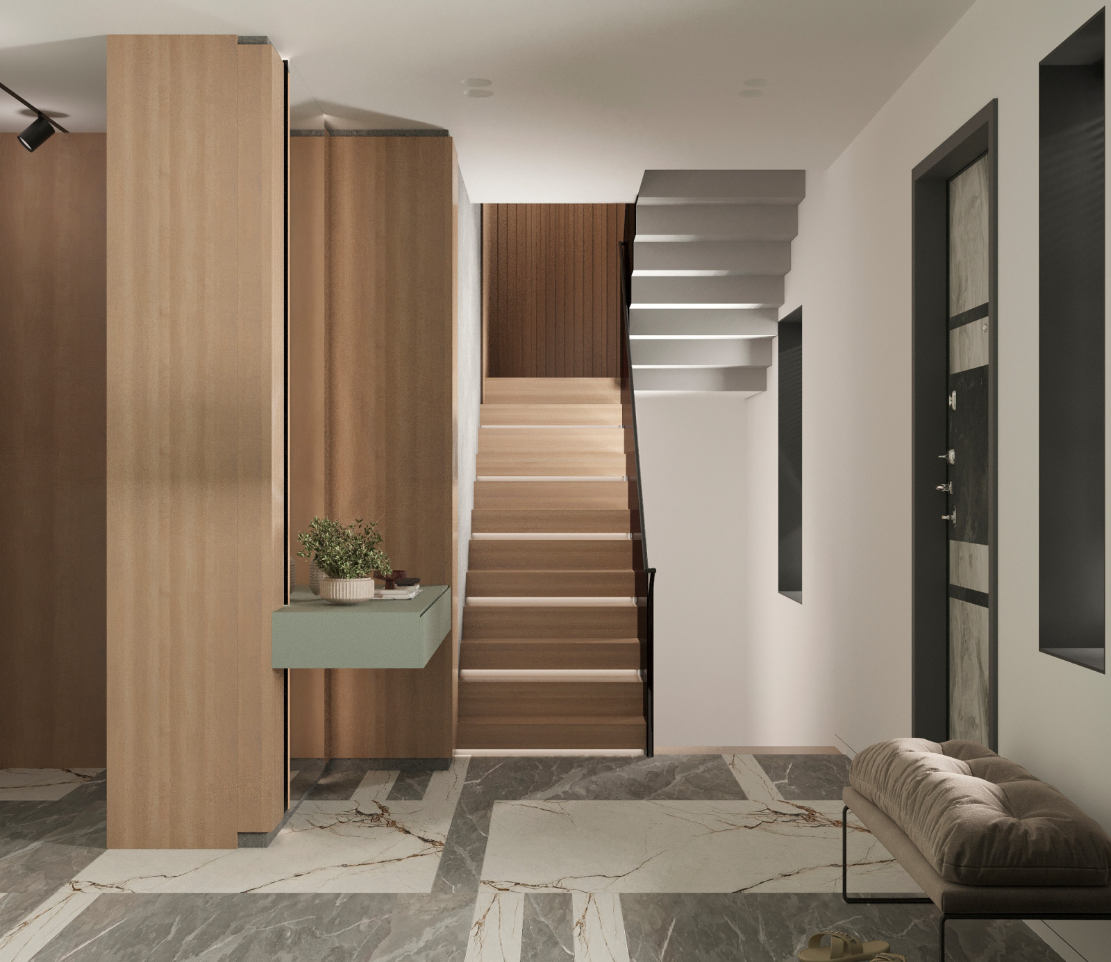 Дизайн-проект Таунхауса 250м2 в г. Владивостоке