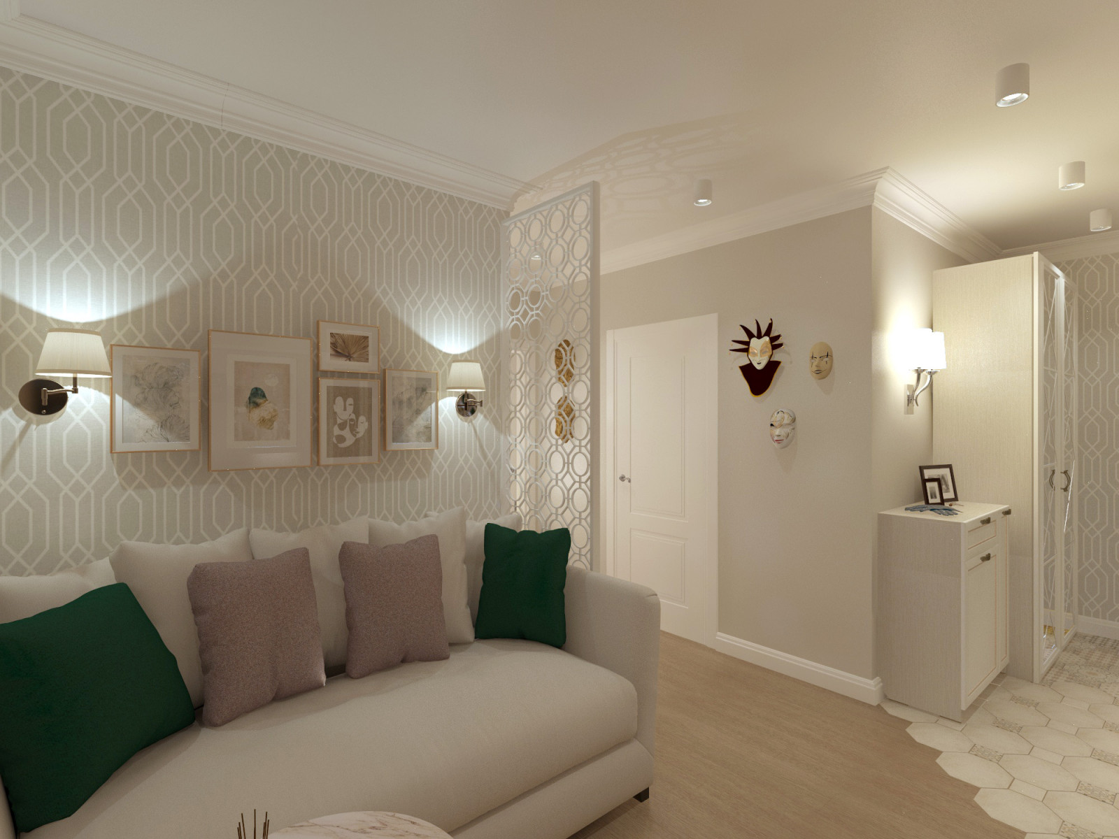 Маленькая квартира в которой все уместилось