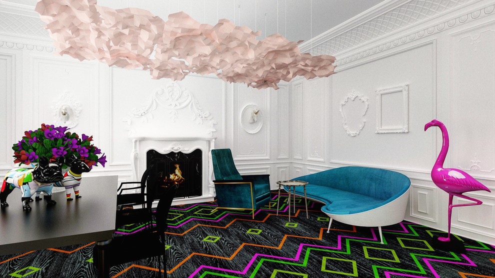 Обложка проекта: Белые гостиные