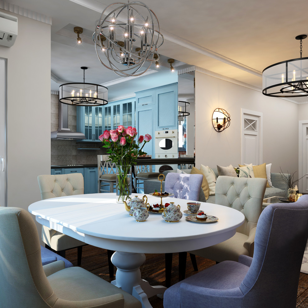 Дизайн квартиры в стиле фьюжн