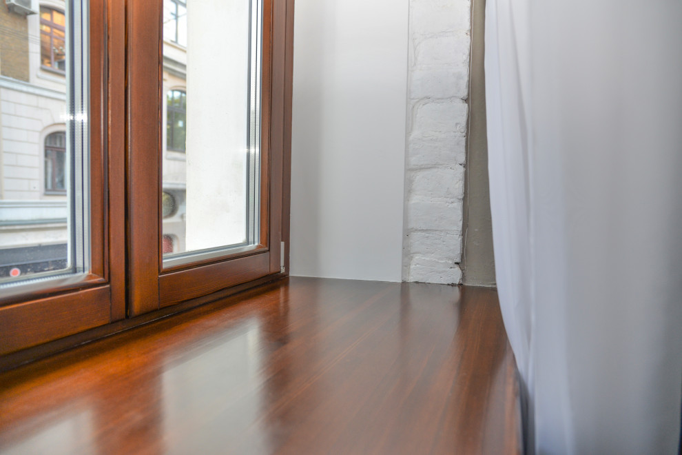 Окно со смарт-стеклом в ванную стекла с регулируемой прозрачностью. SMART GLASS.