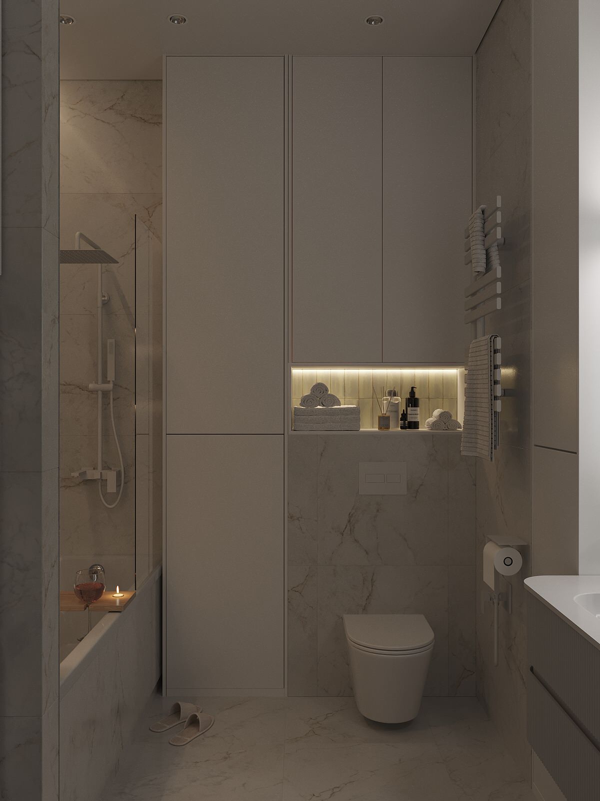 Обложка проекта: Санузел (сценарий освещения "relax")