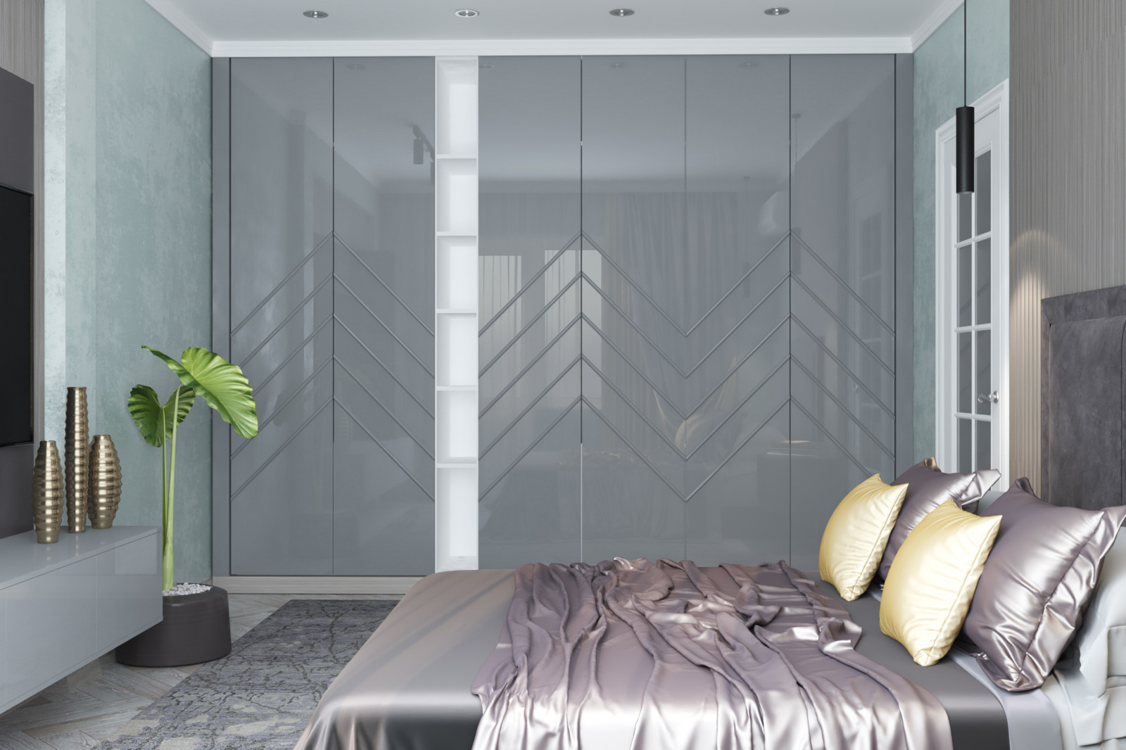 Интерьер однокомнатной квартиры по ул. Ломоносова