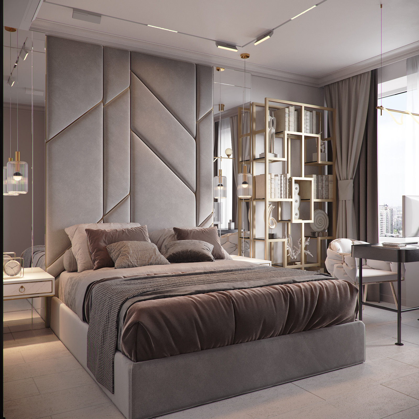 2х комнатная квартира в стиле современной классики