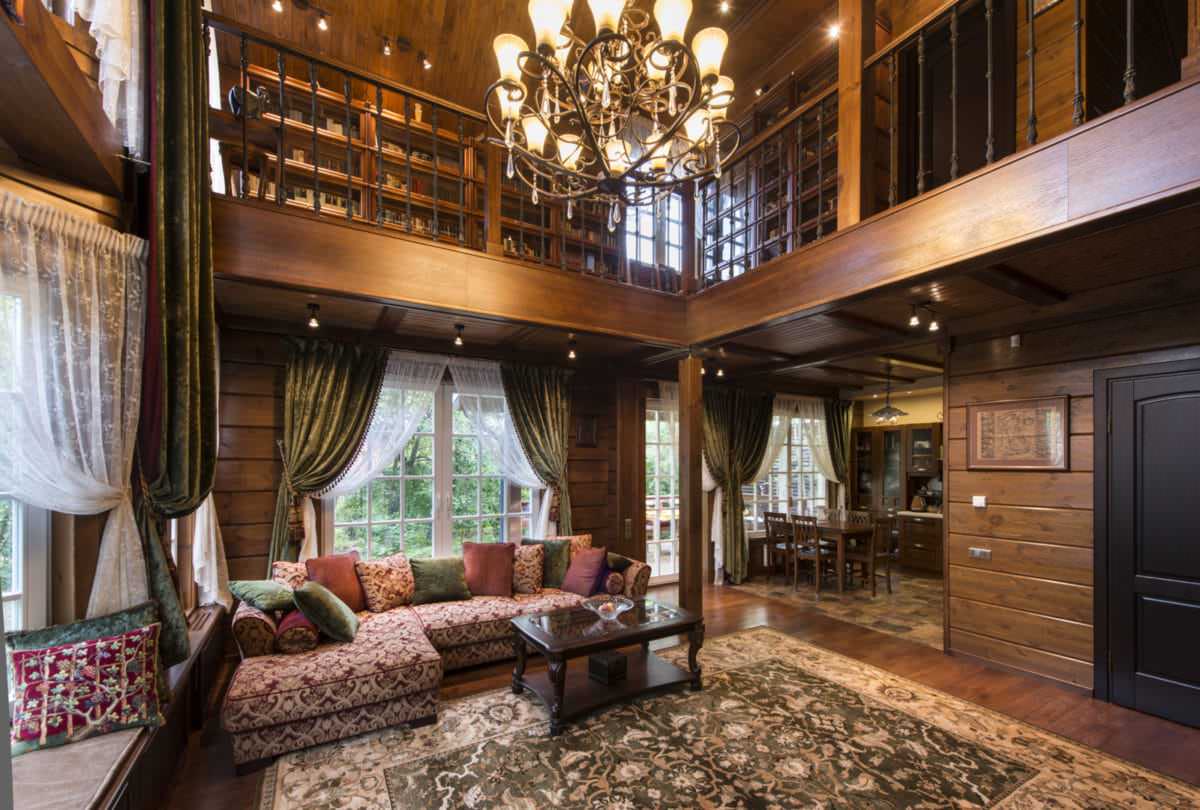 Оформление загородного дома