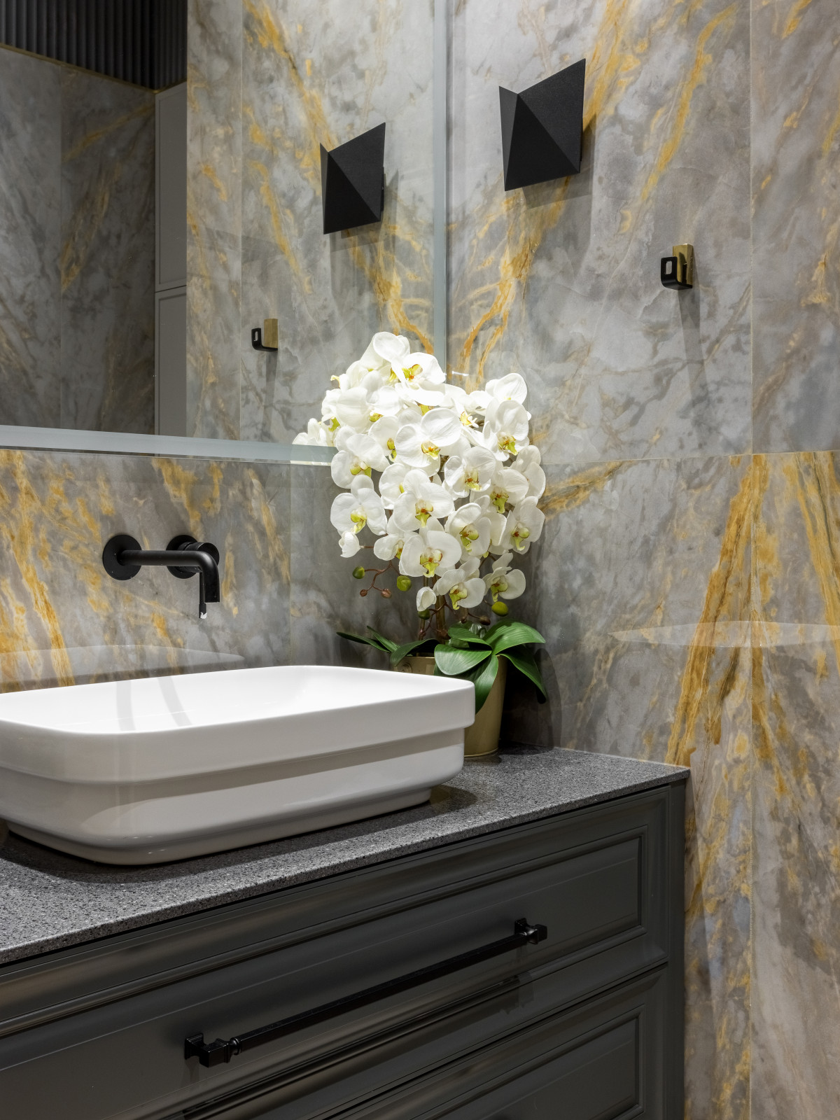 Статусный интерьер в ЖК Сити парк (фото)