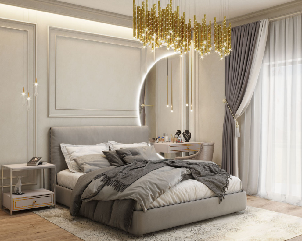 Обложка проекта: Уютная стильная спальня в загородном доме