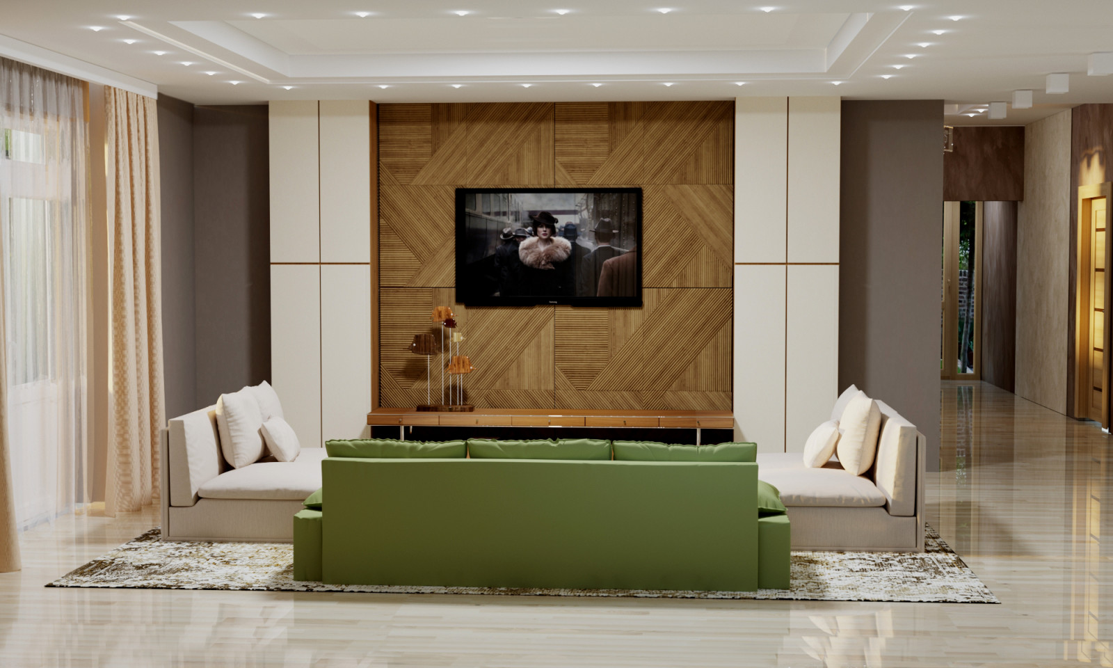 Дизайн-проект коттеджа площадью 250 кв.м