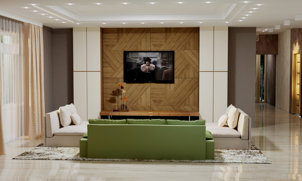 Дизайн-проект коттеджа площадью 250 кв.м