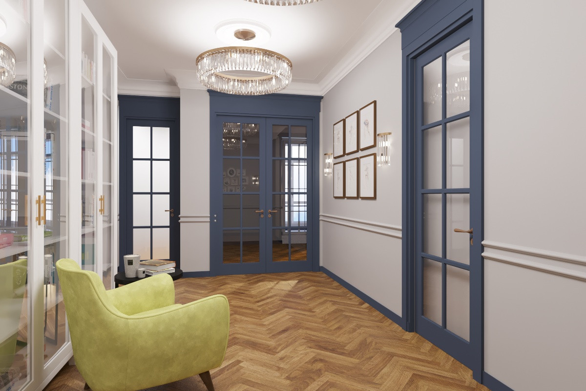 Квартира на набережной в стиле современной классики