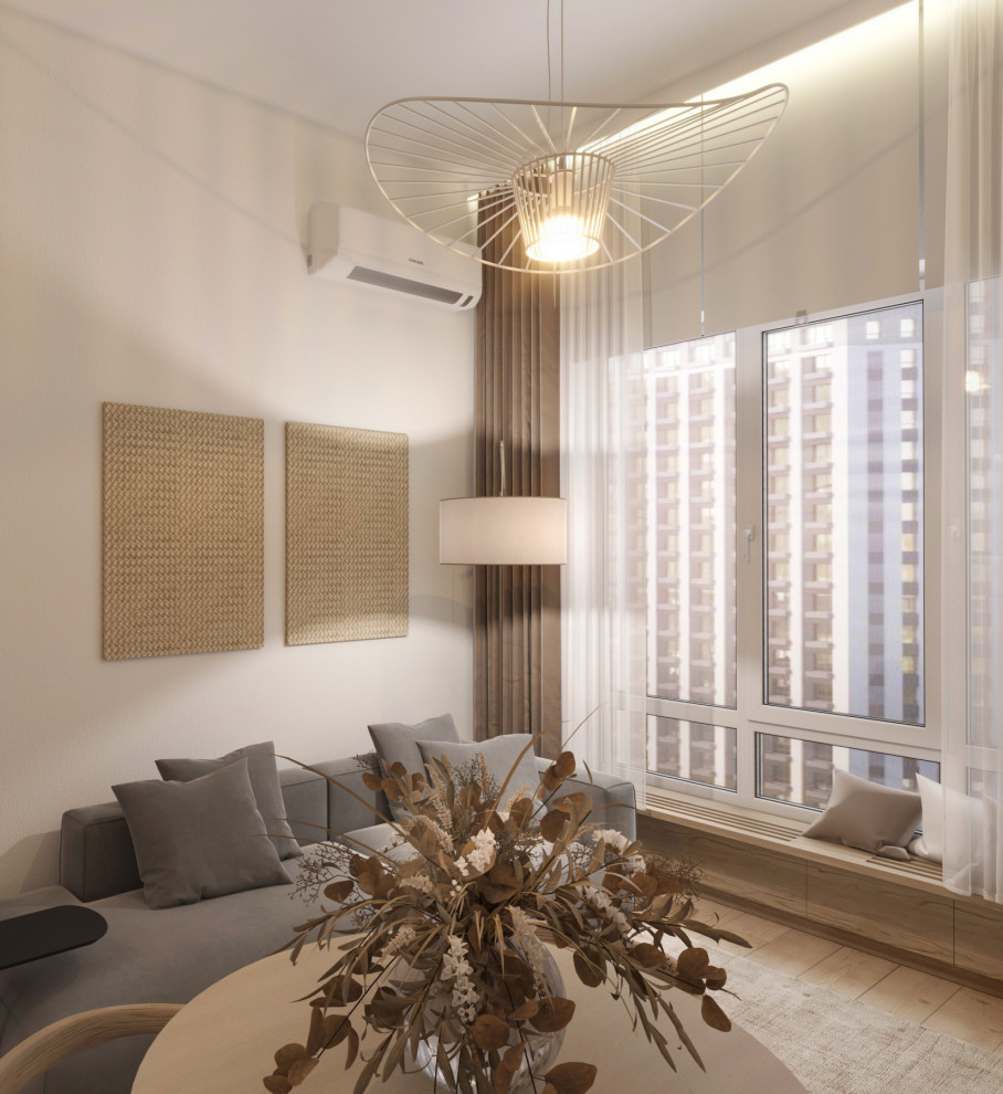 Минимализм на 35м2