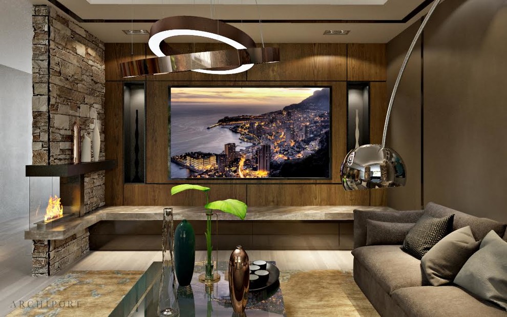 Таунхаус в стиле современного шале