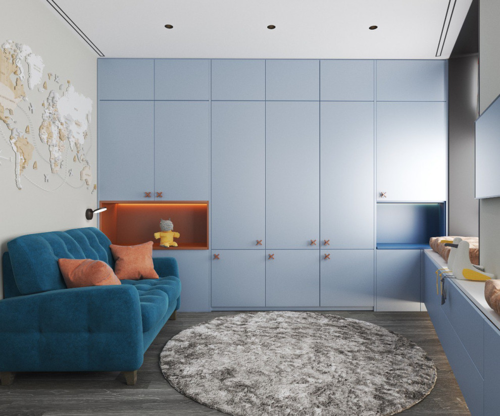 Современный интерьер в ЖК Крылья