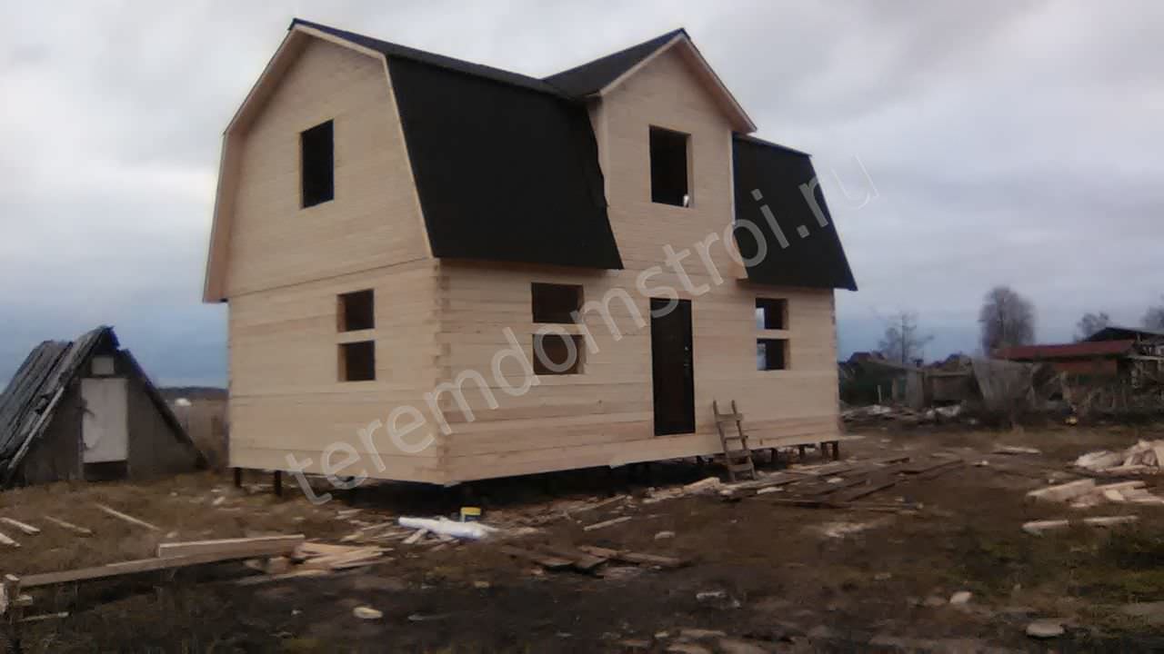 Дома из бруса