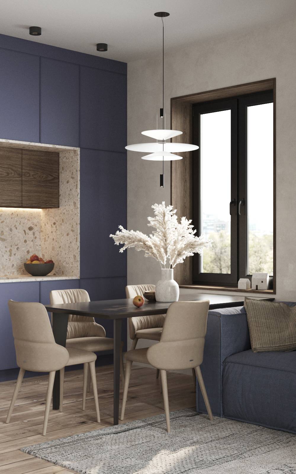 Обложка проекта: Дизайн-проект квартиры 63 кв.м