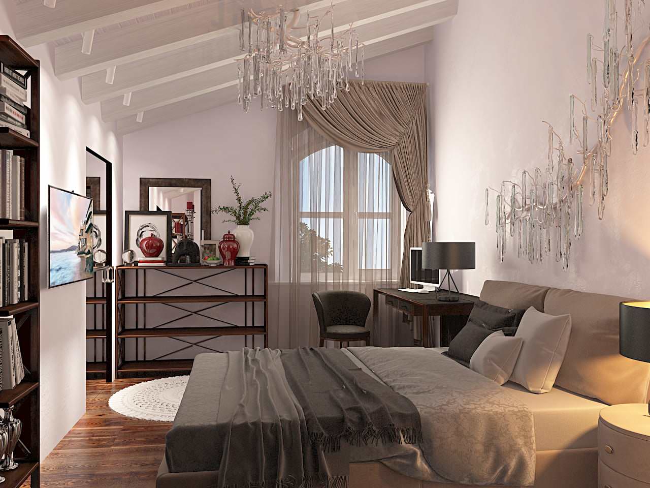 Двухэтажная квартира. Милан, Италия