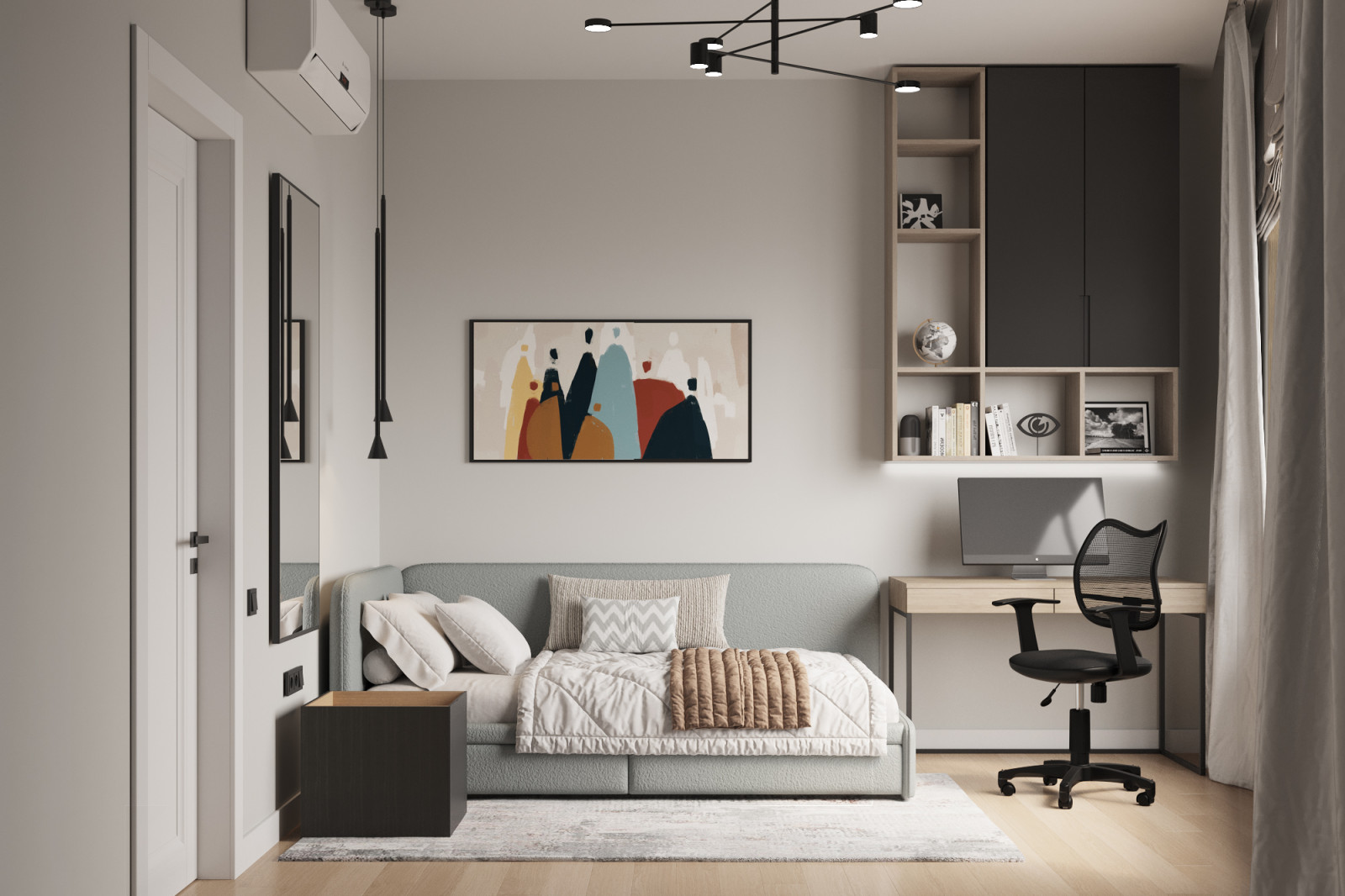 Проект квартиры в ЖК "Нагатино Айленд"