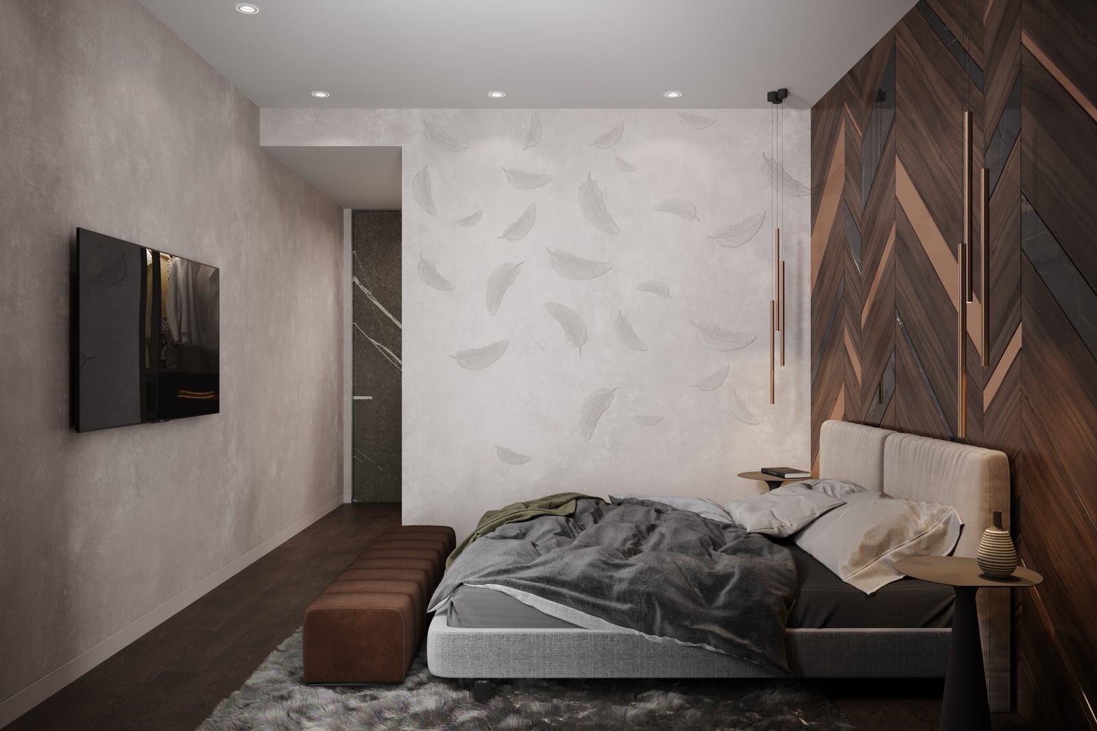 Квартира 110 кв. м. в современном стиле ЖК Red Side.