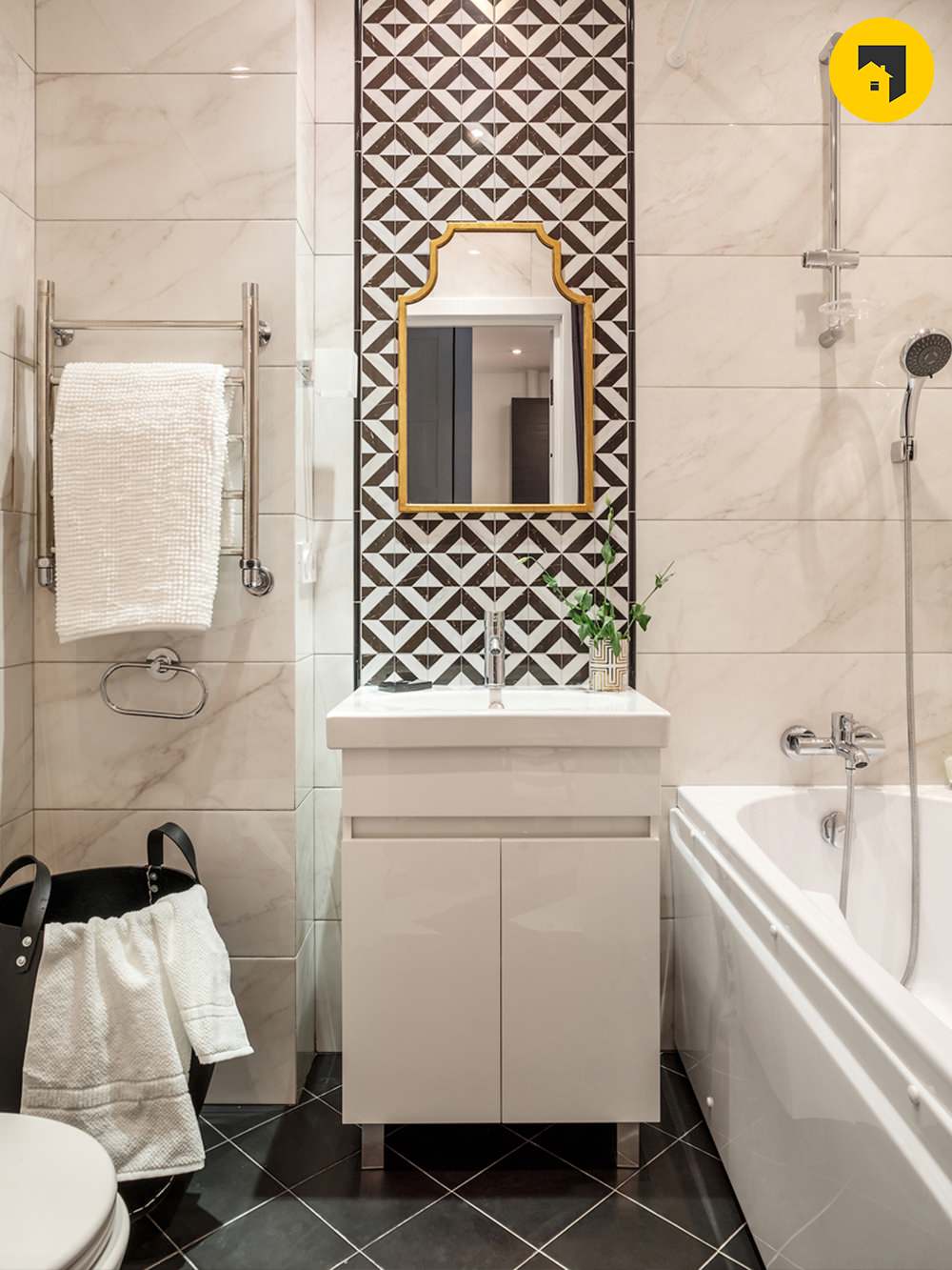 Обложка проекта: Евро-ремонт квартиры на Петроградской