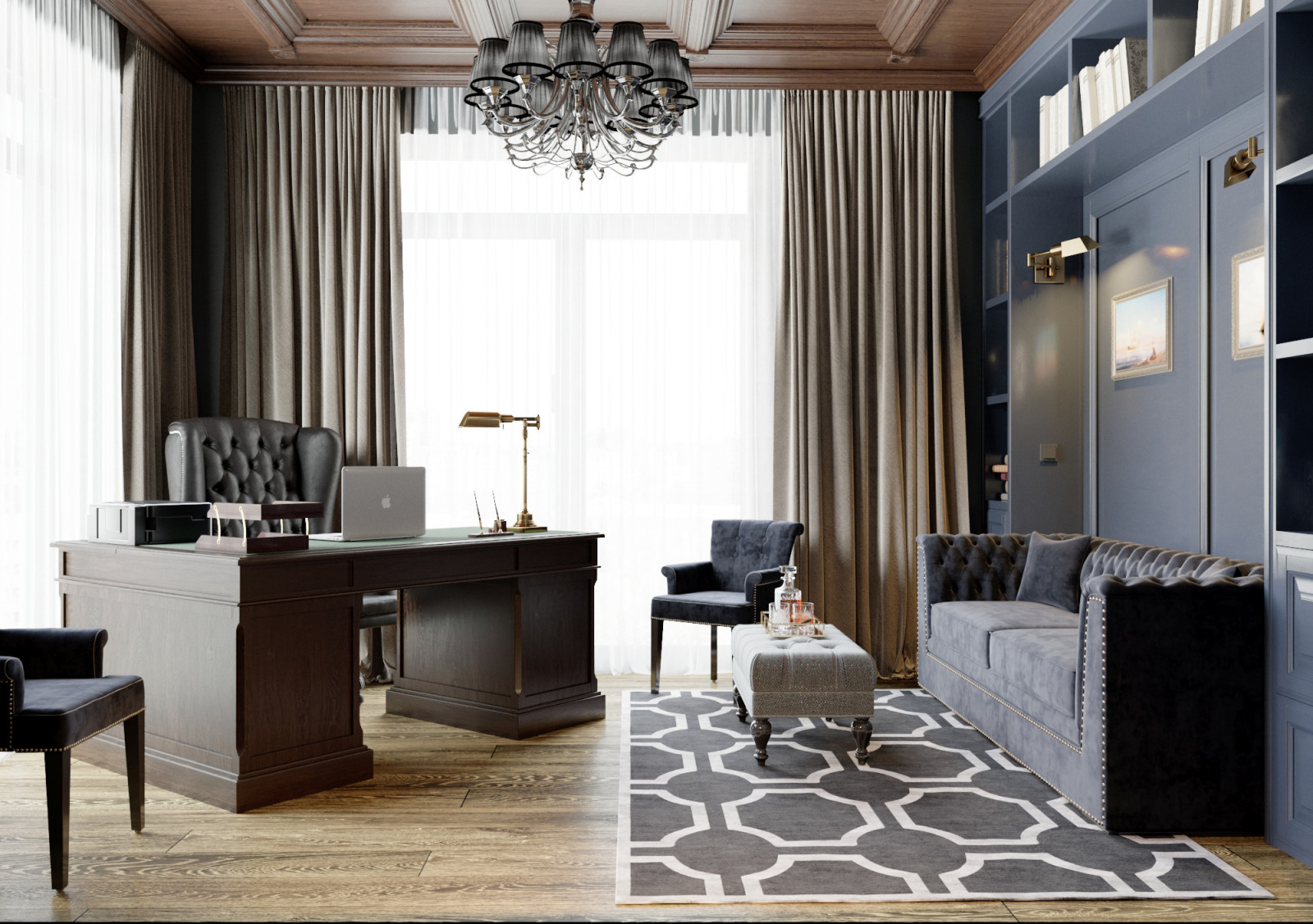 Квартира 200 м² в ЖК "Крестовский de luxe"