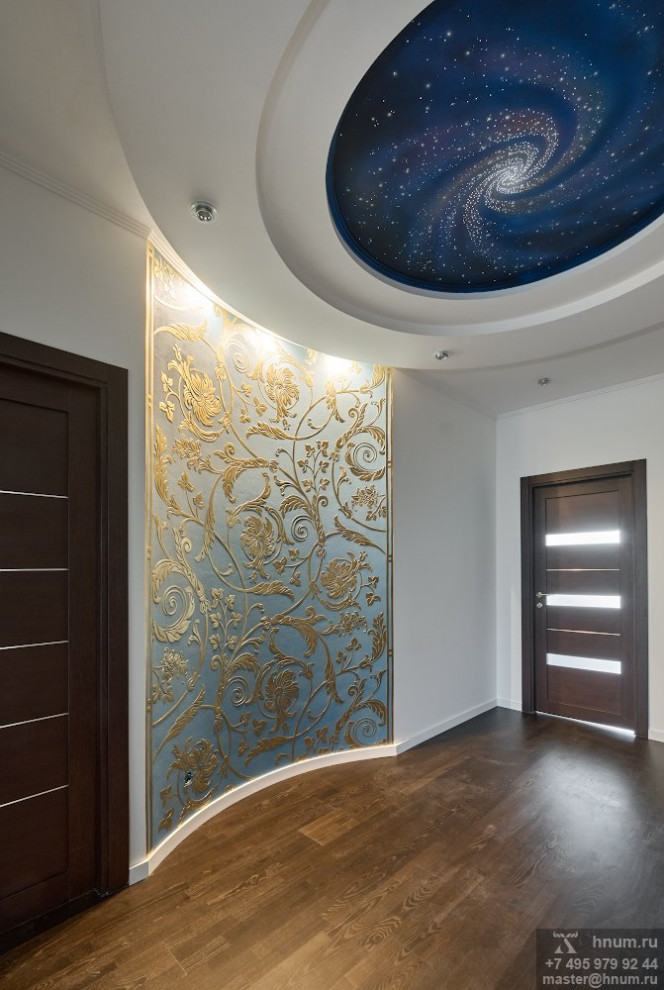 Съёмка рельефного панно