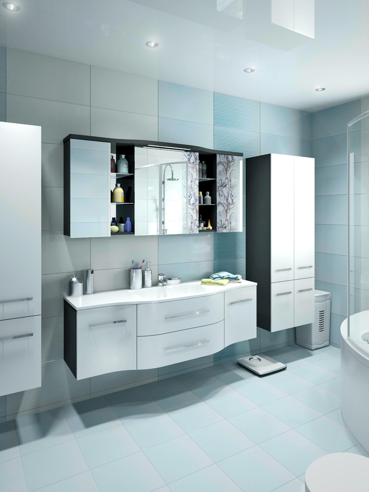 Варианты современных ванных комнат